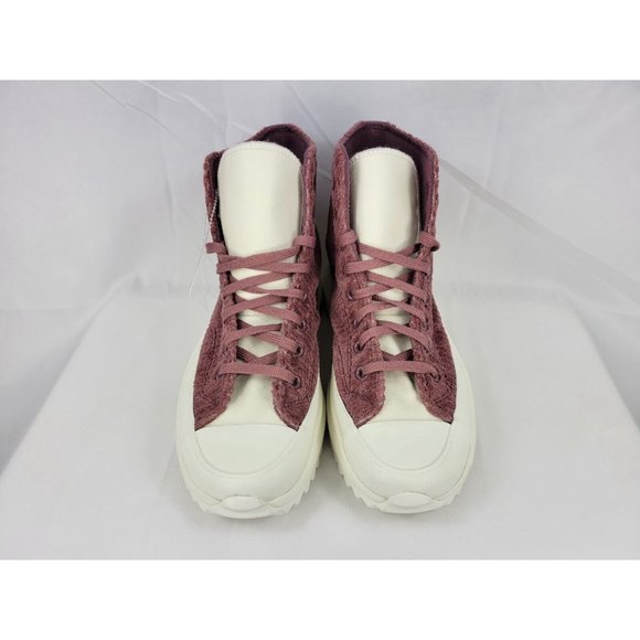 Converse Run Star Hike Platform High Stripe Knit Shoes Mens 8.5 Women 10 A03252C - Picture 6 of 8